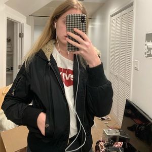 IRIS (designed in Los Angeles) Bomber Jacket